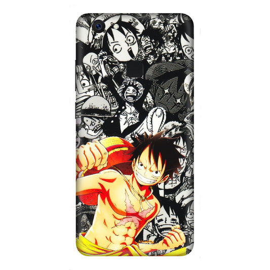 VIVO Z/V/X/T/U/S Series Phone Skins (All Models) - Anime Comics Games Doodles - 3D Embossed Finish (L-27) Vivo Z10