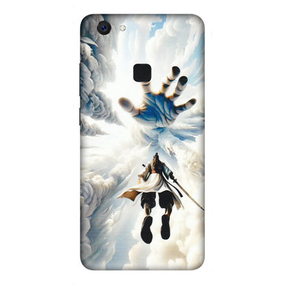 VIVO Z/V/X/T/U/S Series Phone Skins (All Models) - Big Hand With Monkey King - 3D Embossed Finish (L-323) Vivo Z10