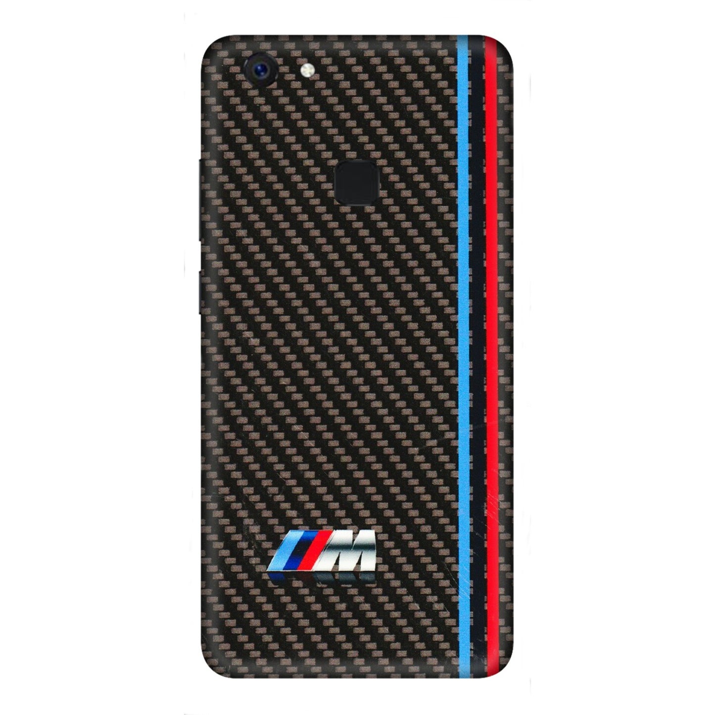 VIVO Z/V/X/T/U/S Series Phone Skins (All Models) - BM Carbon Fiber Feels - 3D Embossed Finish (L-38) Vivo Z10