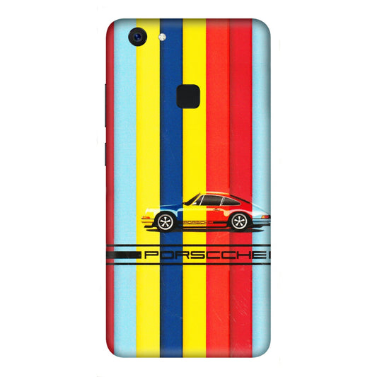 VIVO Z/V/X/T/U/S Series Phone Skins (All Models) - Multicolour Porche - 3D Embossed Finish (L-39) Vivo Z10