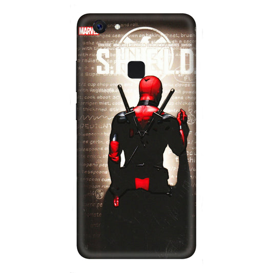 VIVO Z/V/X/T/U/S Series Phone Skins (All Models) - Deadpool - 3D Embossed Finish (L-56) Vivo Z10