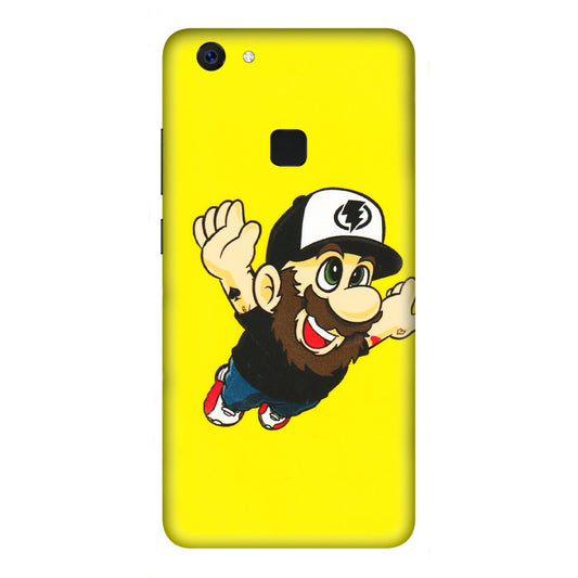VIVO Z/V/X/T/U/S Series Phone Skins (All Models) - Flying Beardo - 3D Embossed Finish (L-60) Vivo Z10