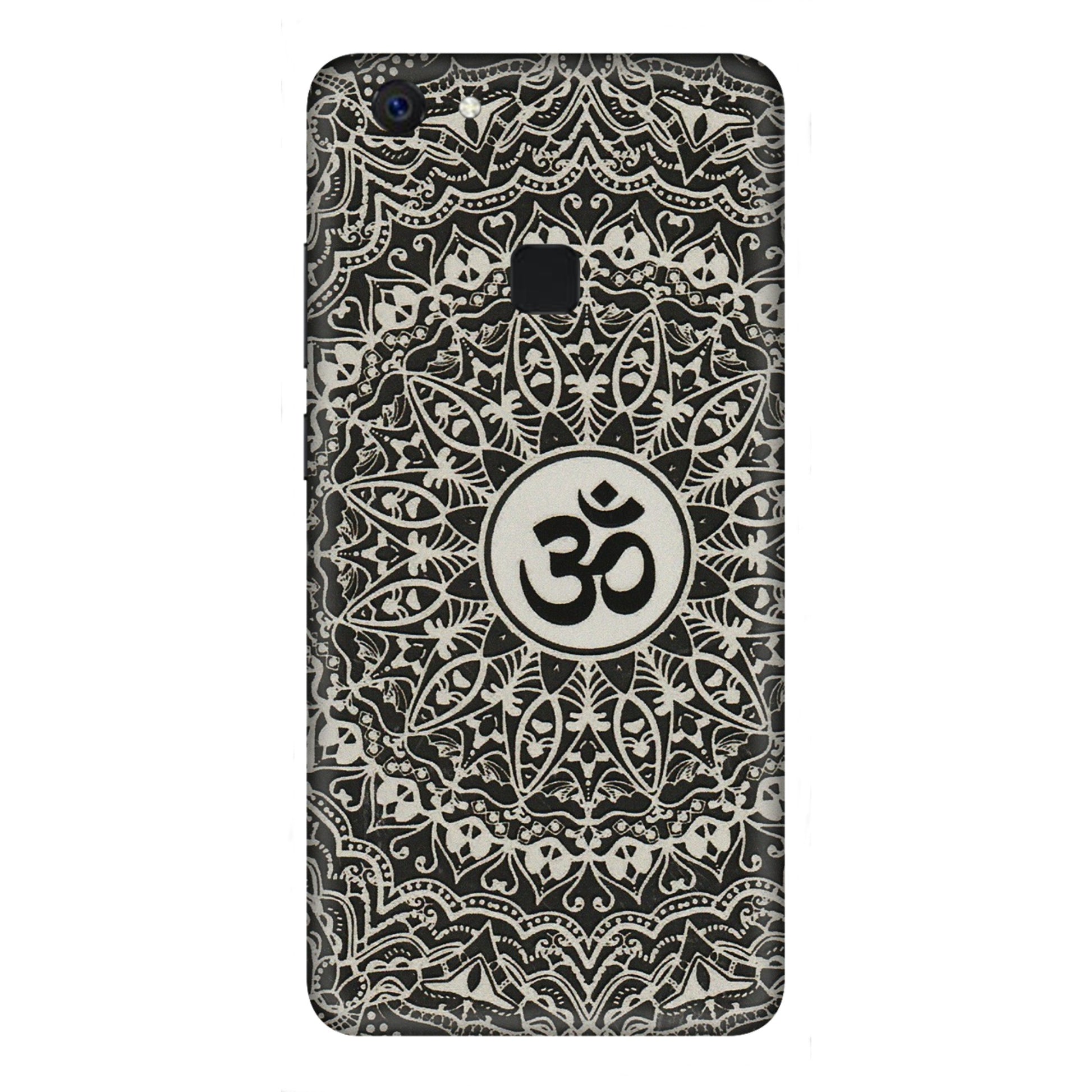 VIVO Z/V/X/T/U/S Series Phone Skins (All Models) - Aum Elegant Mandala - 3D Embossed Finish (L-62) Vivo Z10