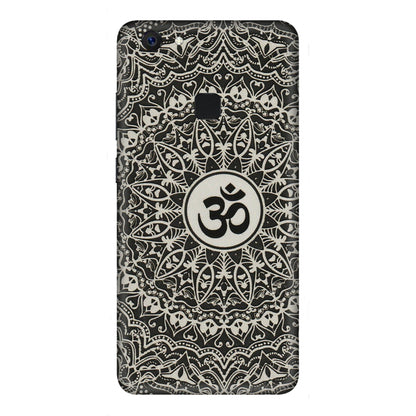 VIVO Z/V/X/T/U/S Series Phone Skins (All Models) - Aum Elegant Mandala - 3D Embossed Finish (L-62) Vivo Z10