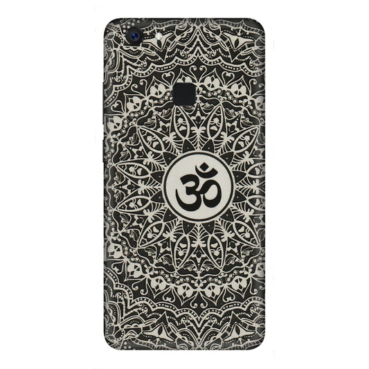 VIVO Z/V/X/T/U/S Series Phone Skins (All Models) - Aum Elegant Mandala - 3D Embossed Finish (L-62) Vivo Z10