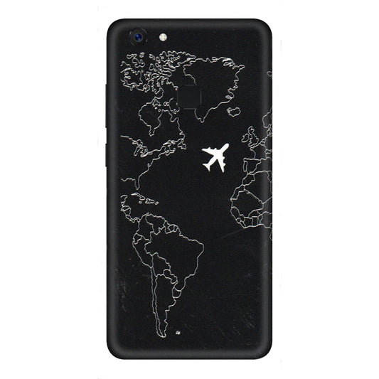 VIVO Z/V/X/T/U/S Series Phone Skins (All Models) - Never Ending Travel - 3D Embossed Finish (L-79) Vivo Z10