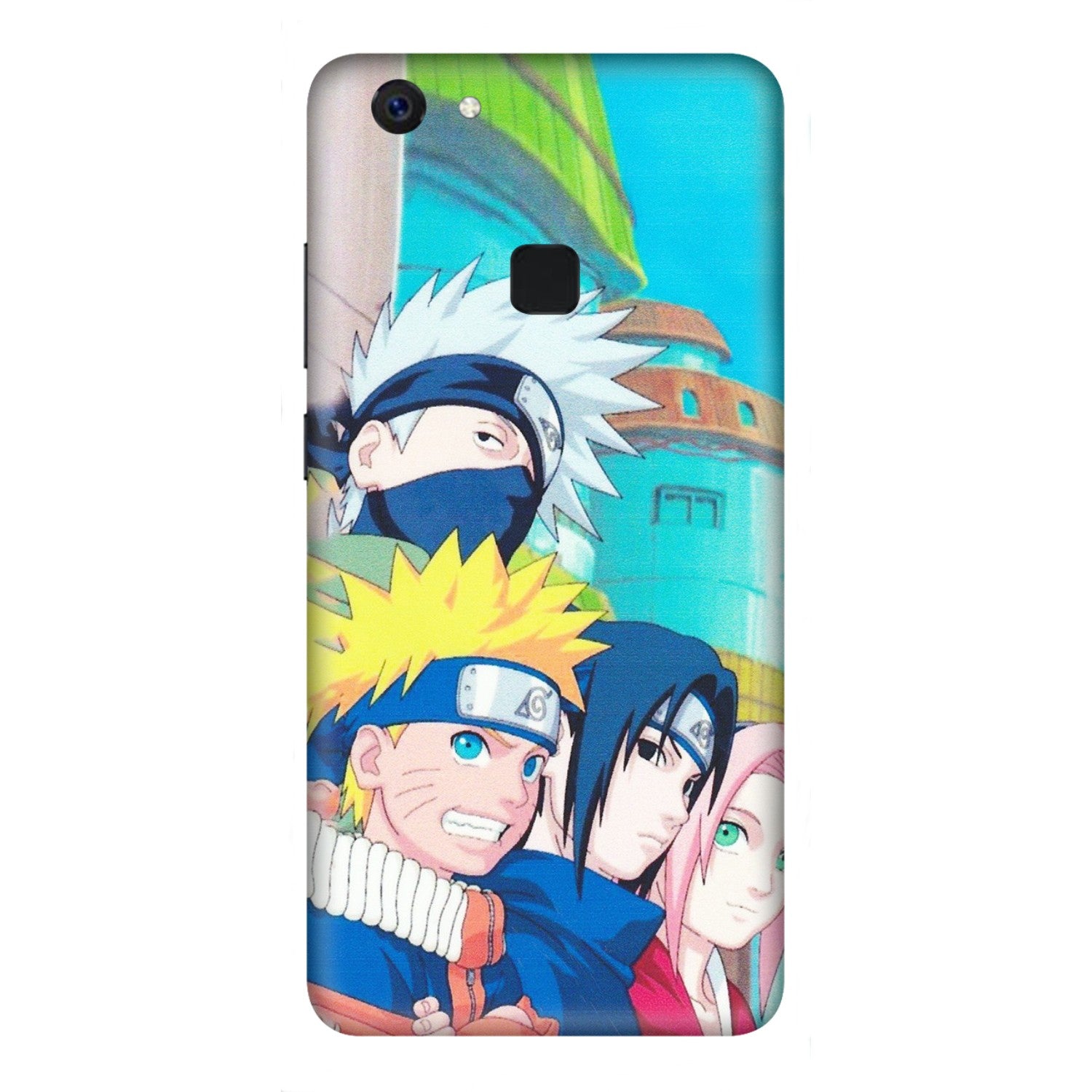 VIVO Z/V/X/T/U/S Series Phone Skins (All Models) - Team Minato And Kakashi - Matte Finish (M-101) Vivo Z10