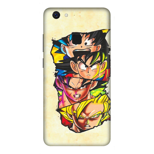VIVO Z/V/X/T/U/S Series Phone Skins (All Models) - Angry Multi Anime - Matte Finish (M-113) Vivo Z10