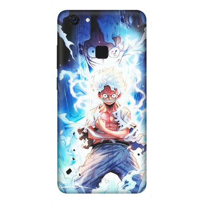 VIVO Z/V/X/T/U/S Series Phone Skins (All Models) - Blue Thunder Luffy Anime - Matte Finish (M-132) Vivo Z10