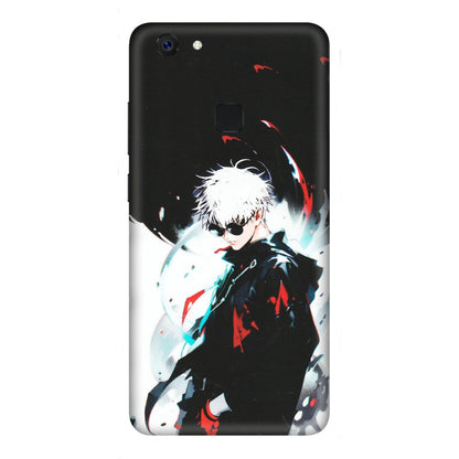 VIVO Z/V/X/T/U/S Series Phone Skins (All Models) - Gojo Powerful Charater Kaisen Anime - Matte Finish (M-144) Vivo Z10