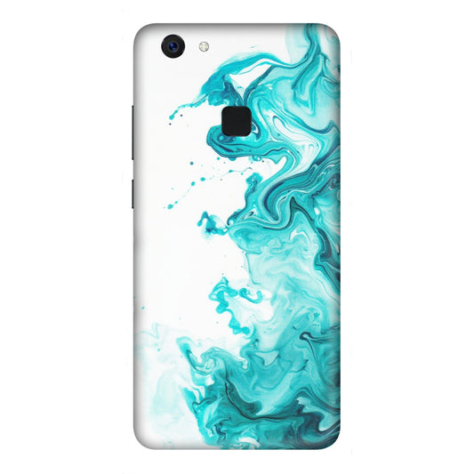VIVO Z/V/X/T/U/S Series Phone Skins (All Models) - Sky Blue Abstract Colour - Matte Finish (M-146) Vivo Z10