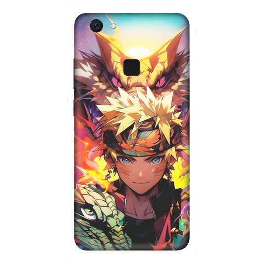 VIVO Z/V/X/T/U/S Series Phone Skins (All Models) - Angry Naruto Anime - Matte Finish (M-148) Vivo Z10