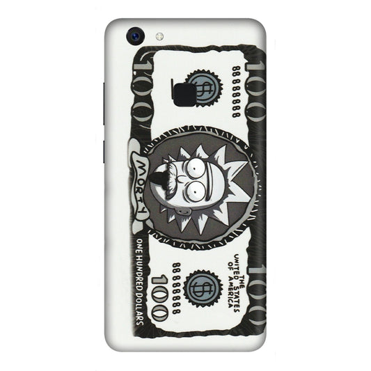 VIVO Z/V/X/T/U/S Series Phone Skins (All Models) - Rick And Morty Hundred Dollar Anime - Matte Finish (M-161) Vivo Z10