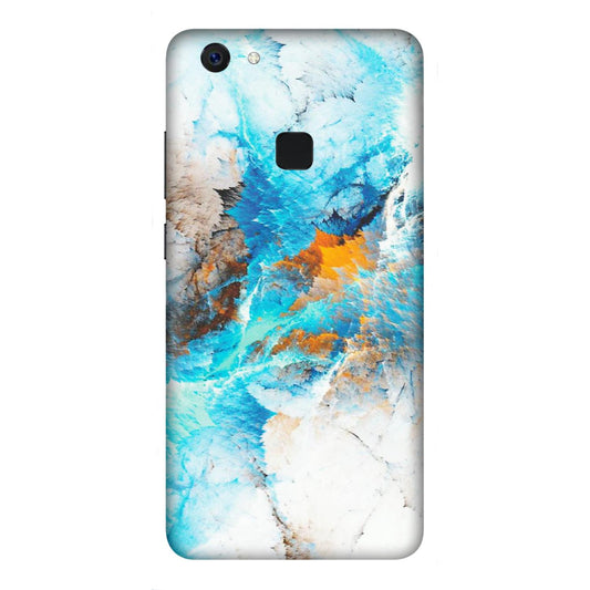 VIVO Z/V/X/T/U/S Series Phone Skins (All Models) - Blue Waves Abstract - Matte Finish (M-19) Vivo Z10