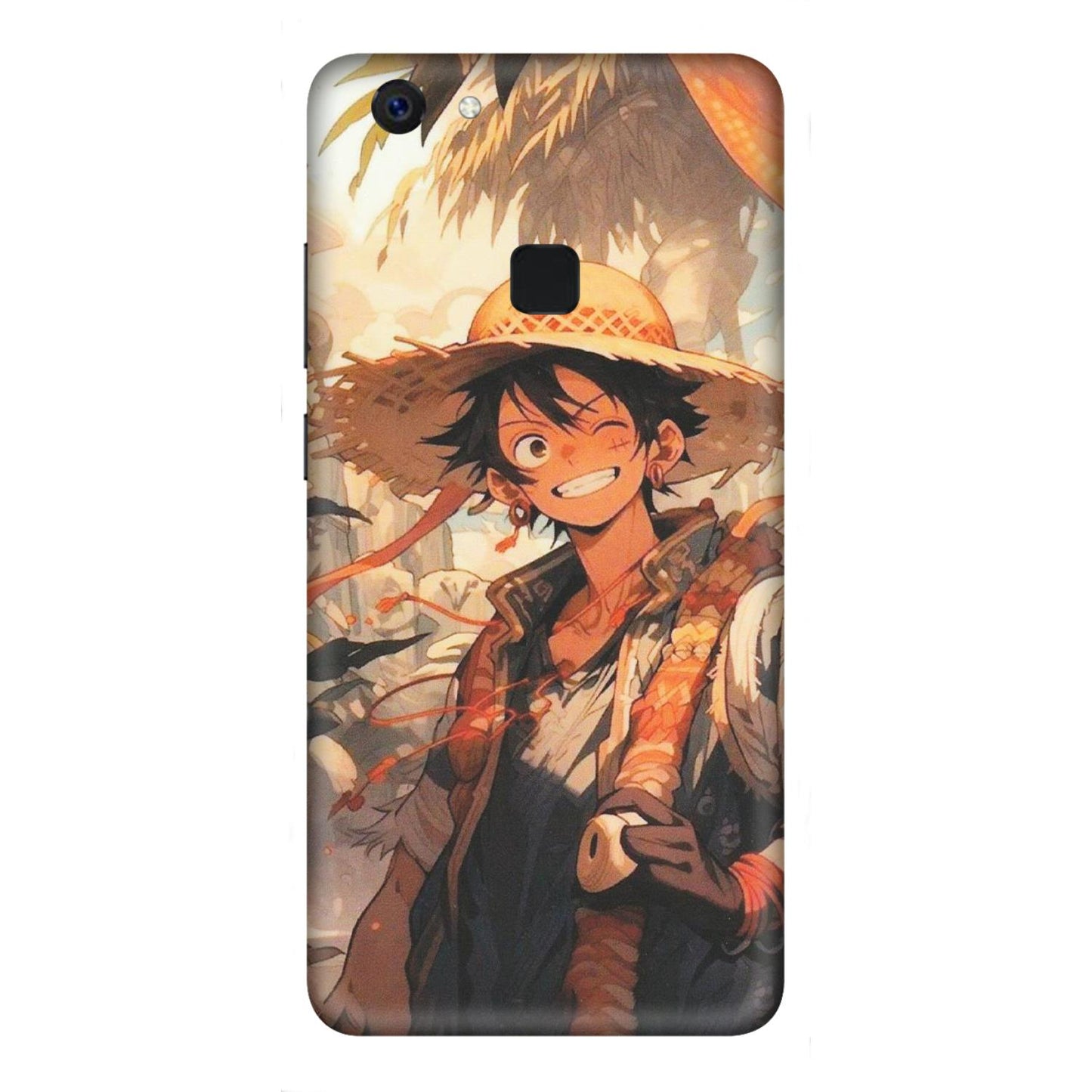 VIVO Z/V/X/T/U/S Series Phone Skins (All Models) - Anime Character Smile - Matte Finish (M-33) Vivo Z10
