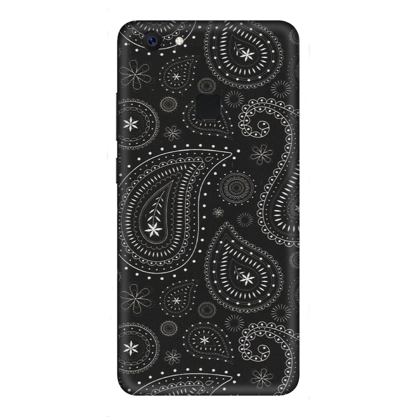 VIVO Z/V/X/T/U/S Series Phone Skins (All Models) - Black Sober Kerry - Matte Finish (M-37) Vivo Z10