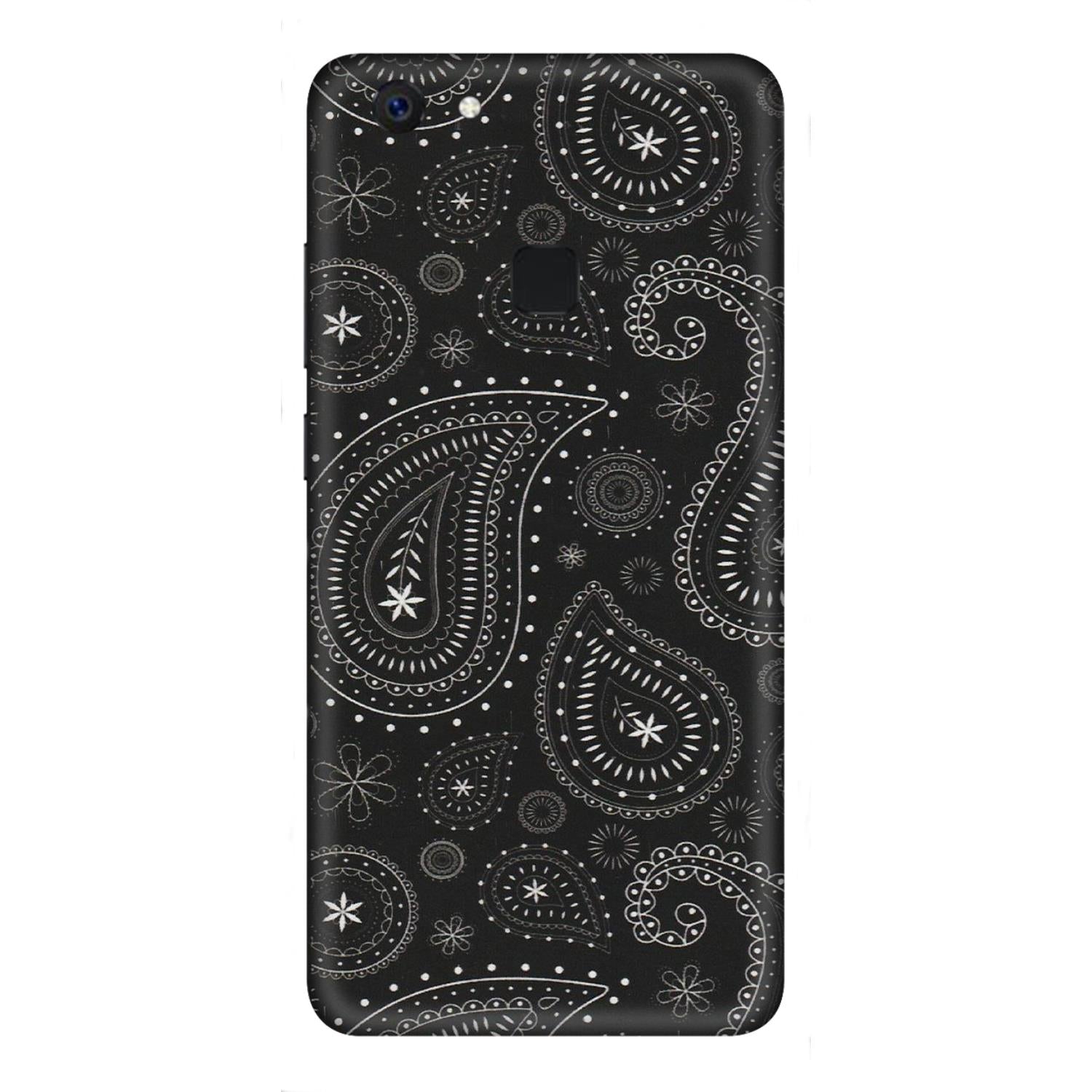 VIVO Z/V/X/T/U/S Series Phone Skins (All Models) - Black Sober Kerry - Matte Finish (M-37) Vivo Z10