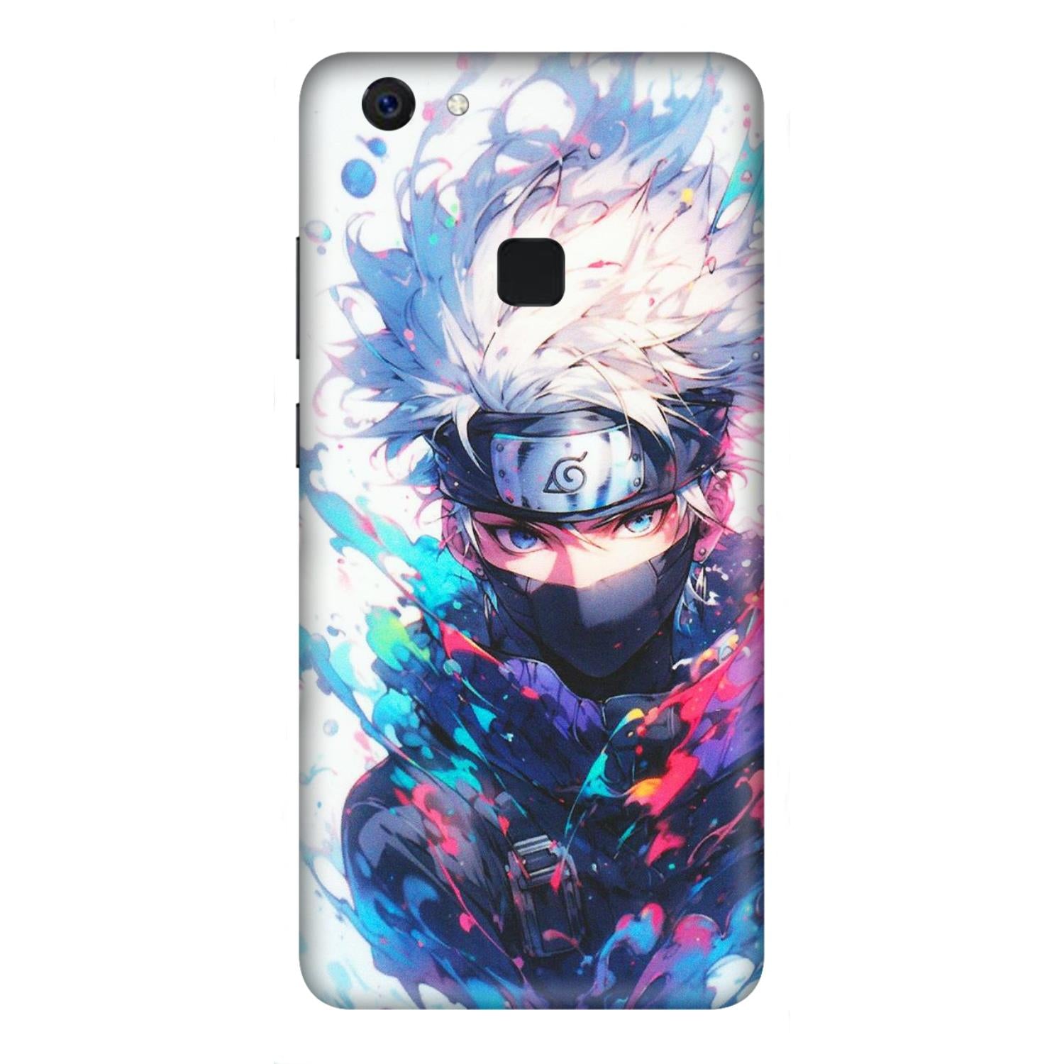 VIVO Z/V/X/T/U/S Series Phone Skins (All Models) - Naruto Face Mask - Matte Finish (M-03) Vivo Z10