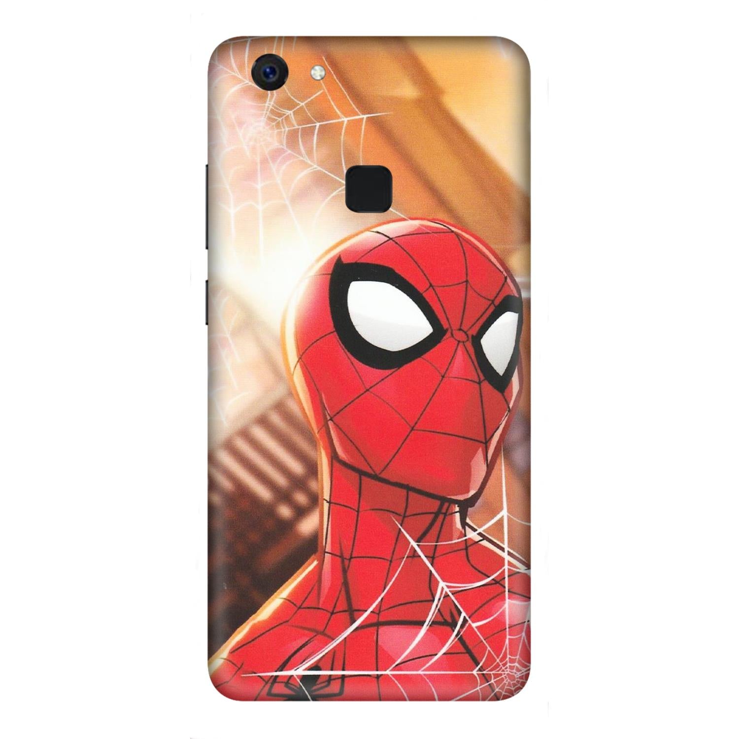 VIVO Z/V/X/T/U/S Series Phone Skins (All Models) - Spiderman Face New - Matte Finish (M-41) Vivo Z10