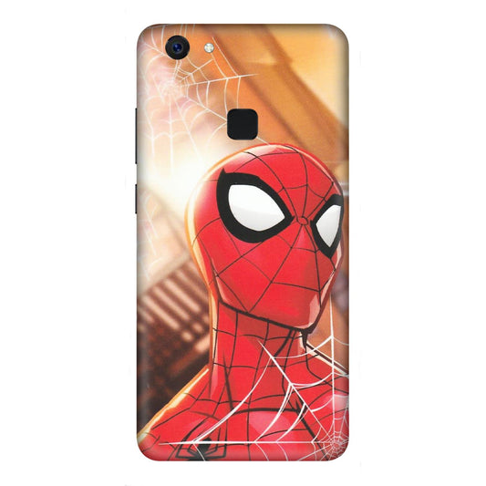 VIVO Z/V/X/T/U/S Series Phone Skins (All Models) - Spiderman Face New - Matte Finish (M-41) Vivo Z10