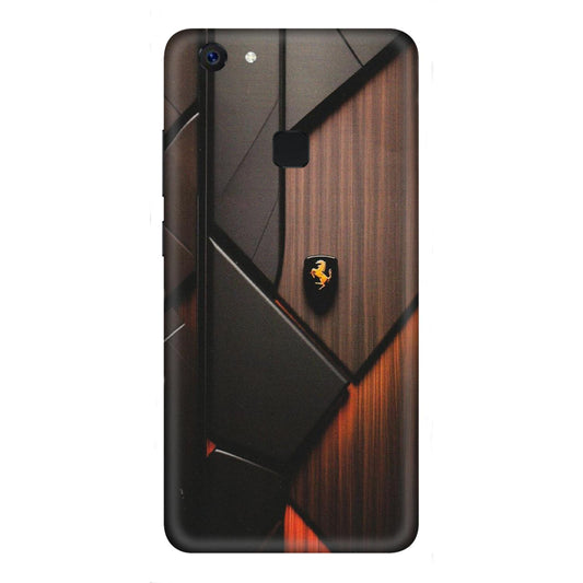 VIVO Z/V/X/T/U/S Series Phone Skins (All Models) - Lambo Beauty Wood Pattern Sober - Matte Finish (M-51) Vivo Z10