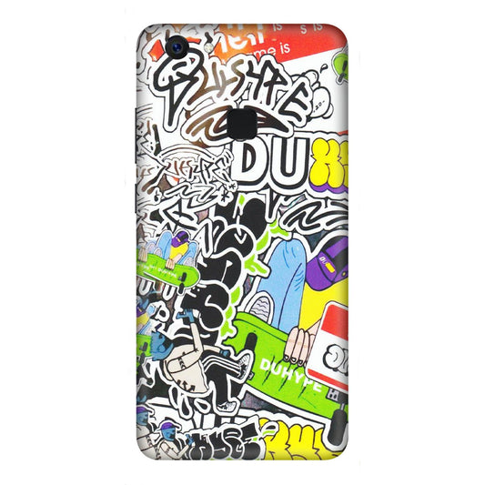 VIVO Z/V/X/T/U/S Series Phone Skins (All Models) - Dope Graffiti - Matte Finish (M-61) Vivo Z10