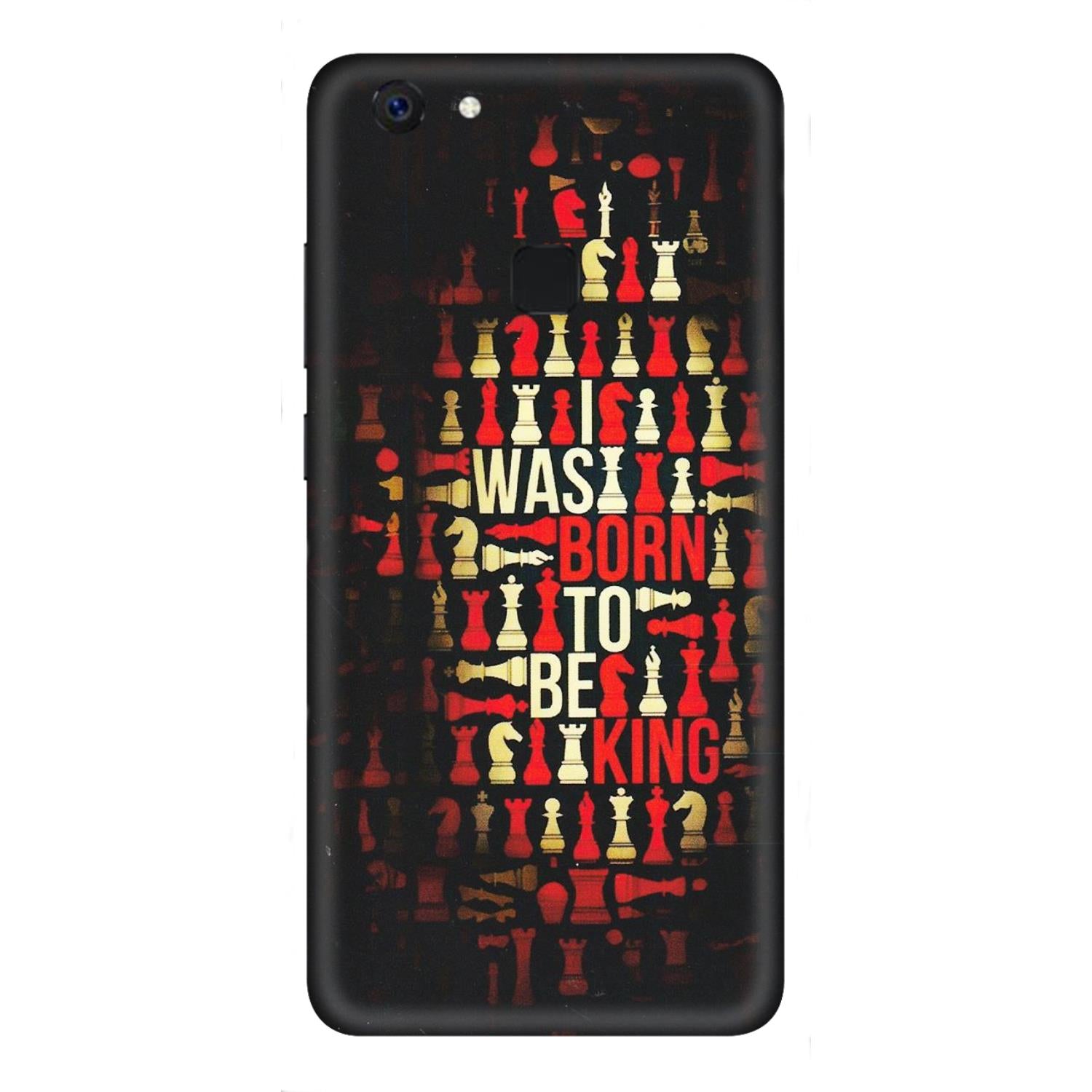 VIVO Z/V/X/T/U/S Series Phone Skins (All Models) - Born To Be King - Matte Finish (M-73) Vivo Z10