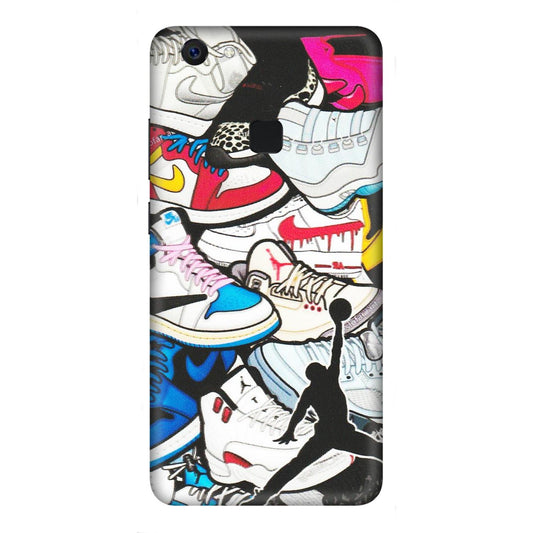 VIVO Z/V/X/T/U/S Series Phone Skins (All Models) - Jordan Sneakers Fan - Matte Finish (M-80) Vivo Z10