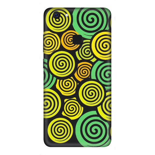 VIVO Z/V/X/T/U/S Series Phone Skins (All Models) - Crazy Spiral - Matte Finish (M-91) Vivo Z10