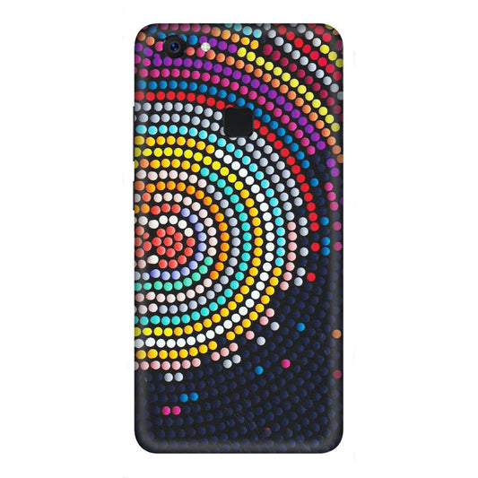 VIVO Z/V/X/T/U/S Series Phone Skins (All Models) - Rainbow Dot Mandala - Matte Finish (M-97) Vivo Z10