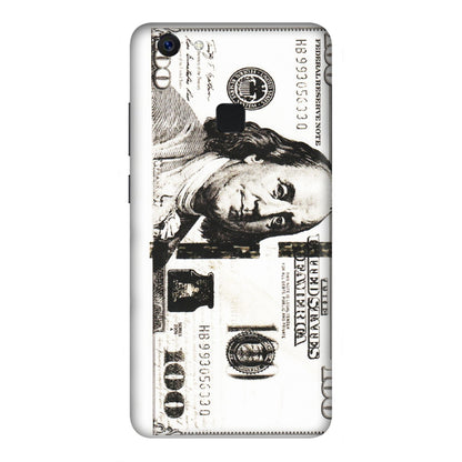 VIVO Z/V/X/T/U/S Series Phone Skins (All Models) - 100 Dollar Currency - Transparent Finish (T-01) Vivo Z10