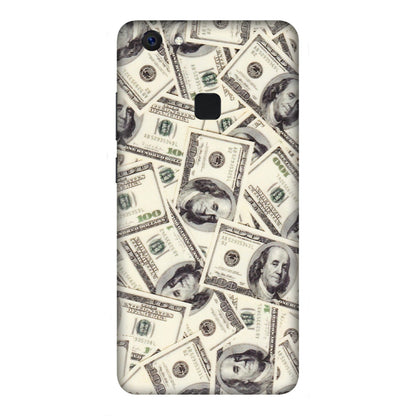 VIVO Z/V/X/T/U/S Series Phone Skins (All Models) - Dollar Lover - Transparent Finish (T-17) Vivo Z10