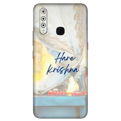 VIVO Z/V/X/T/U/S Series Phone Skins (All Models) - Hare Krishna - 3D Embossed Finish (L-03) Vivo Z1 Pro