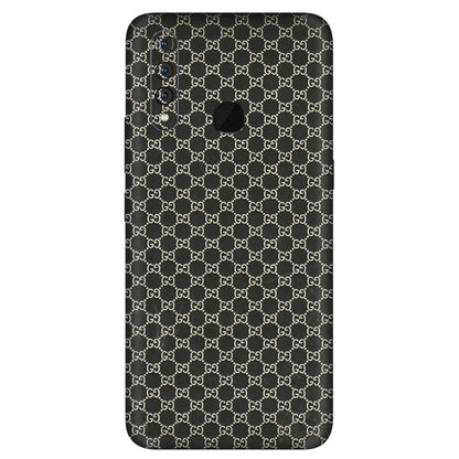 VIVO Z/V/X/T/U/S Series Phone Skins (All Models) - Black G Print - 3D Embossed Finish (L-109) Vivo Z1 Pro