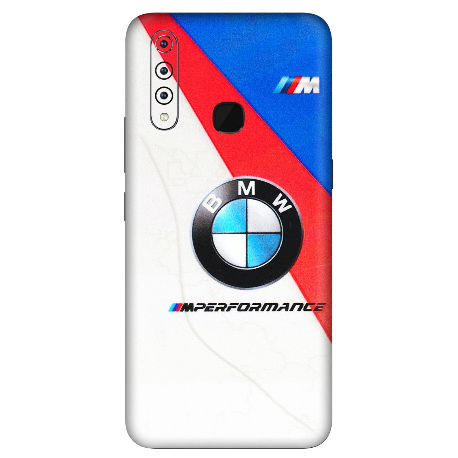 VIVO Z/V/X/T/U/S Series Phone Skins (All Models) - BM Performance Car Lover - 3D Embossed Finish (L-10) Vivo Z1 Pro