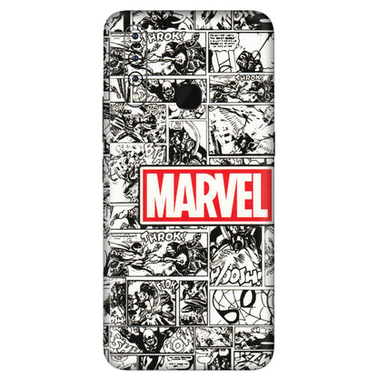 VIVO Z/V/X/T/U/S Series Phone Skins (All Models) - Marvel Comic - 3D Embossed Finish (L-171) Vivo Z1 Pro