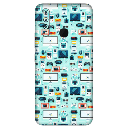 VIVO Z/V/X/T/U/S Series Phone Skins (All Models) - Gadgets Doodle - 3D Embossed Finish (L-184) Vivo Z1 Pro