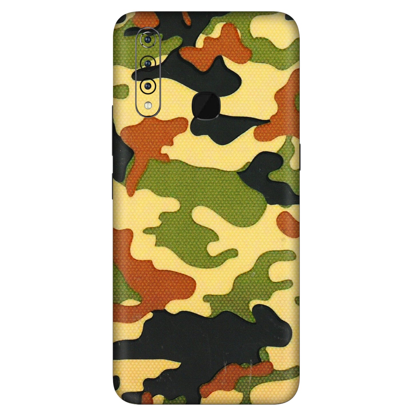 VIVO Z/V/X/T/U/S Series Phone Skins (All Models) - Indian Military - 3D Embossed Finish (L-234) Vivo Z1 Pro
