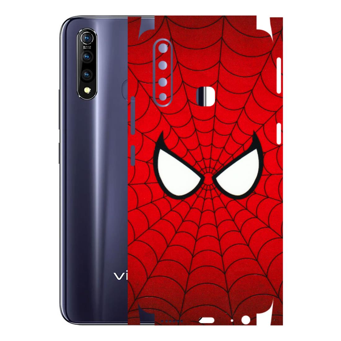 VIVO Z/V/X/T/U/S Series Phone Skins (All Models) - Spidey Eyes - 3D Embossed Finish (L-257) Vivo Z1 Pro