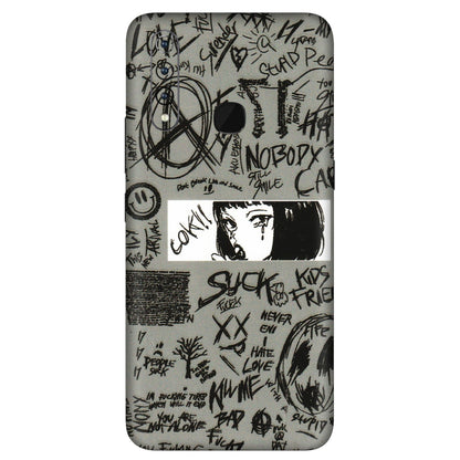 VIVO Z/V/X/T/U/S Series Phone Skins (All Models) - Never Have Love Anime - 3D Embossed Finish (L-260) Vivo Z1 Pro
