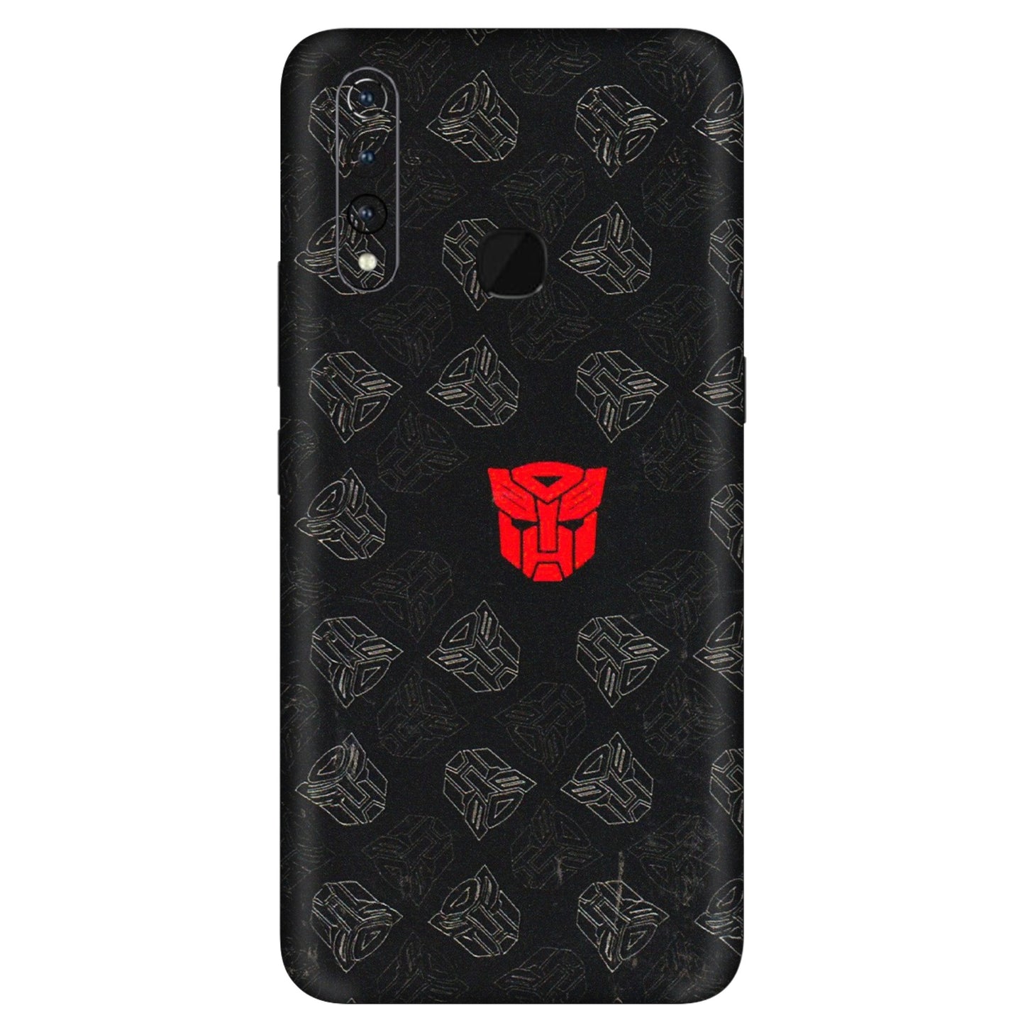 VIVO Z/V/X/T/U/S Series Phone Skins (All Models) - Transformers Devastation - 3D Embossed Finish (L-301) Vivo Z1 Pro
