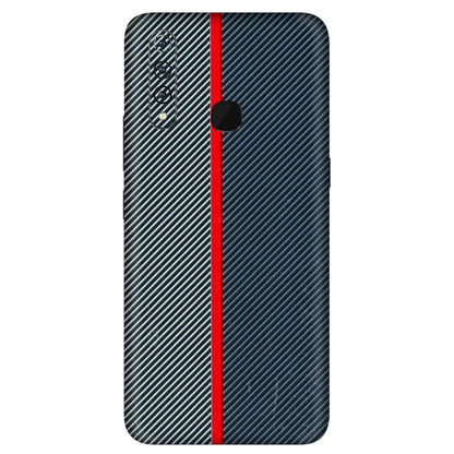 VIVO Z/V/X/T/U/S Series Phone Skins (All Models) - Blue Sober Lines - 3D Embossed Finish (L-305) Vivo Z1 Pro
