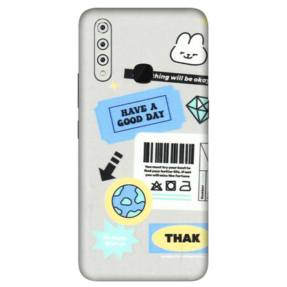 VIVO Z/V/X/T/U/S Series Phone Skins (All Models) - Will Be Okay Design - 3D Embossed Finish (L-316) Vivo Z1 Pro