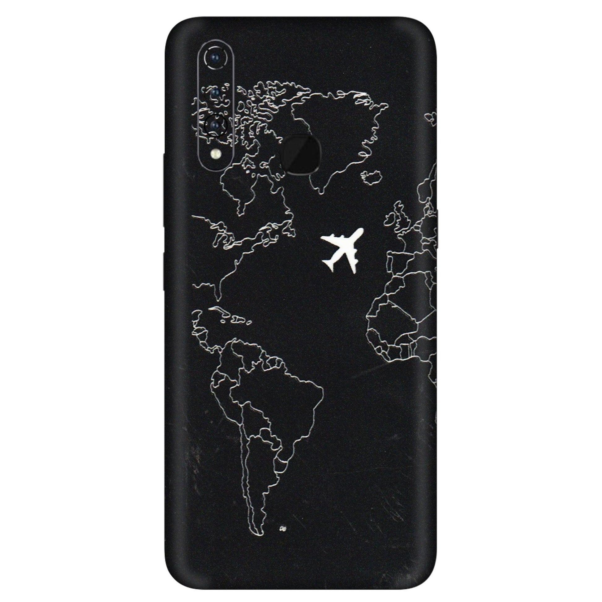 VIVO Z/V/X/T/U/S Series Phone Skins (All Models) - Never Ending Travel - 3D Embossed Finish (L-79) Vivo Z1 Pro