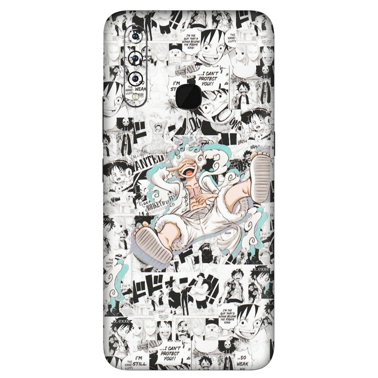 VIVO Z/V/X/T/U/S Series Phone Skins (All Models) - One Piece Comic - Matte Finish (M-168) Vivo Z1 Pro
