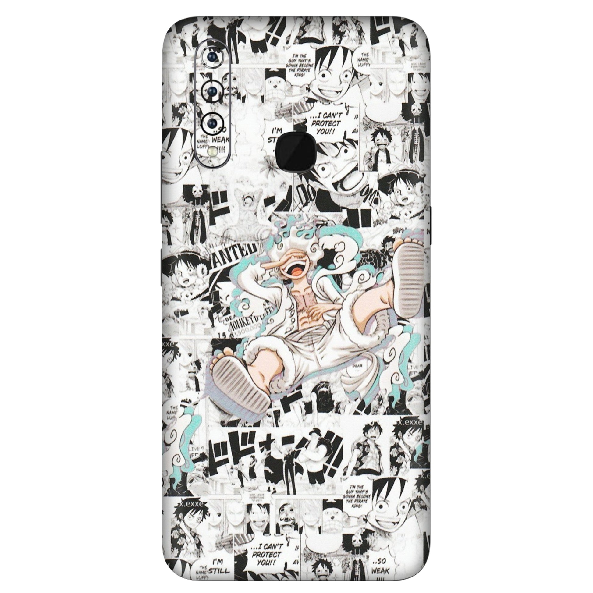 VIVO Z/V/X/T/U/S Series Phone Skins (All Models) - One Piece Comic - Matte Finish (M-168) Vivo Z1 Pro