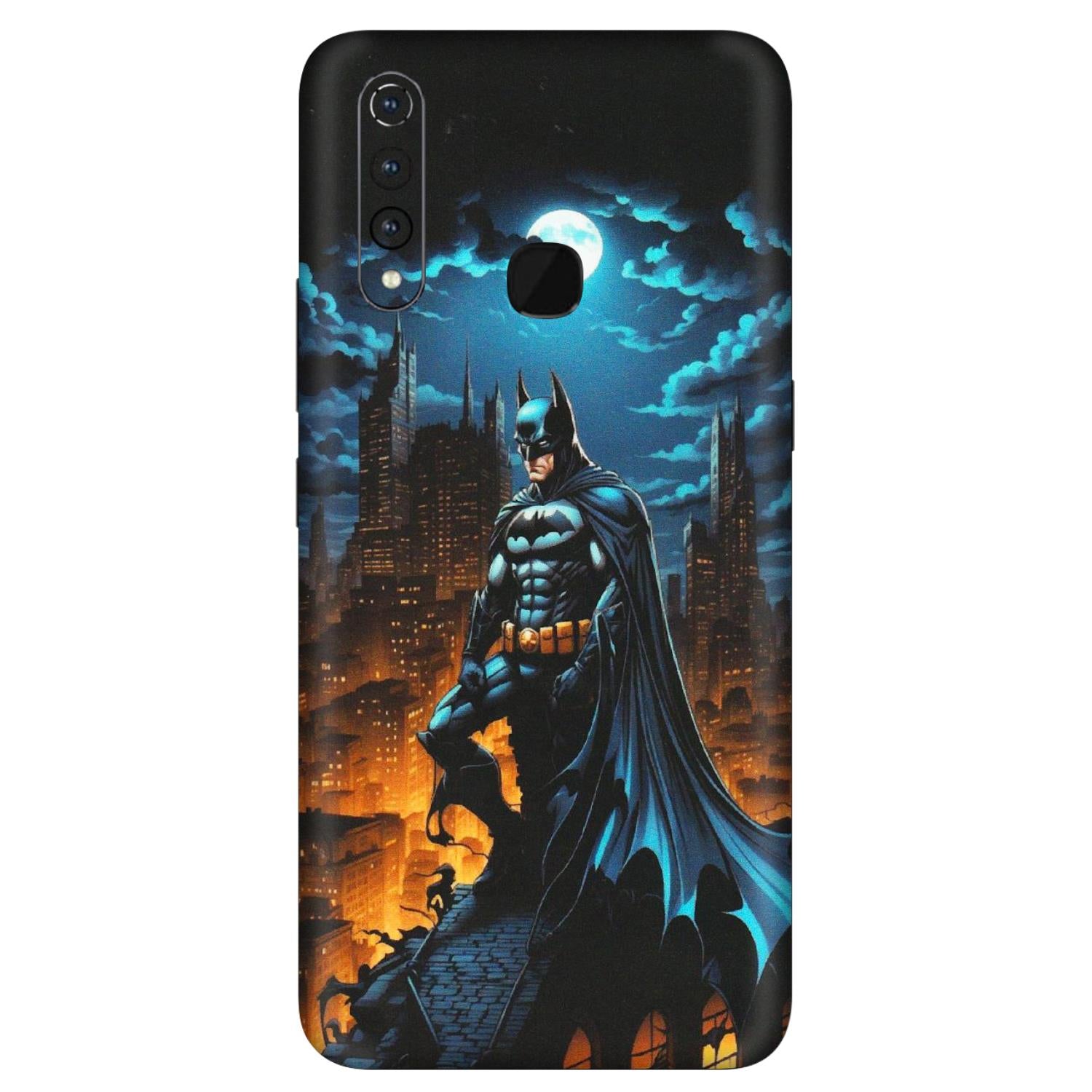VIVO Z/V/X/T/U/S Series Phone Skins (All Models) - Batman Arkham City - Matte Finish (M-01) Vivo Z1 Pro