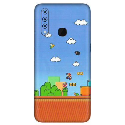 VIVO Z/V/X/T/U/S Series Phone Skins (All Models) - Mario Game Scene - Matte Finish (M-24) Vivo Z1 Pro