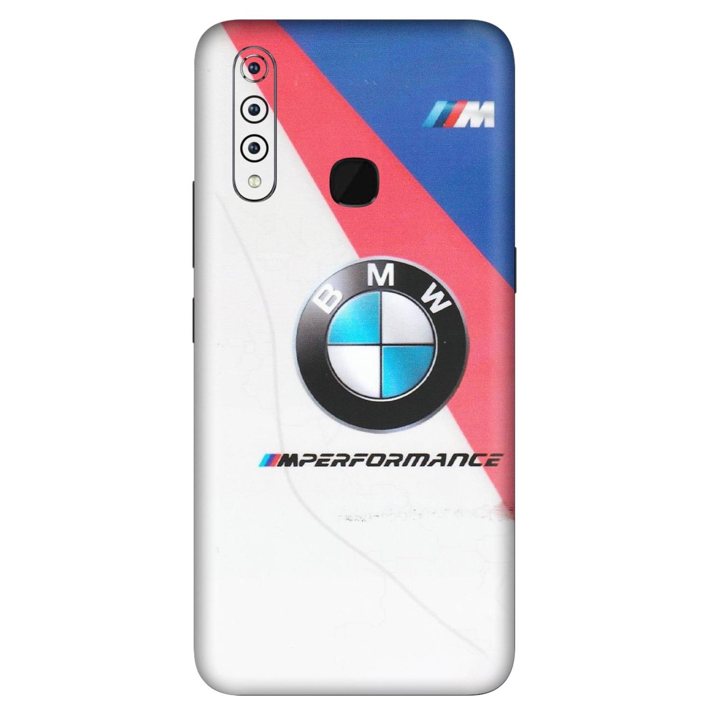 VIVO Z/V/X/T/U/S Series Phone Skins (All Models) - BMW Logo Performance - Matte Finish (M-27) Vivo Z1 Pro