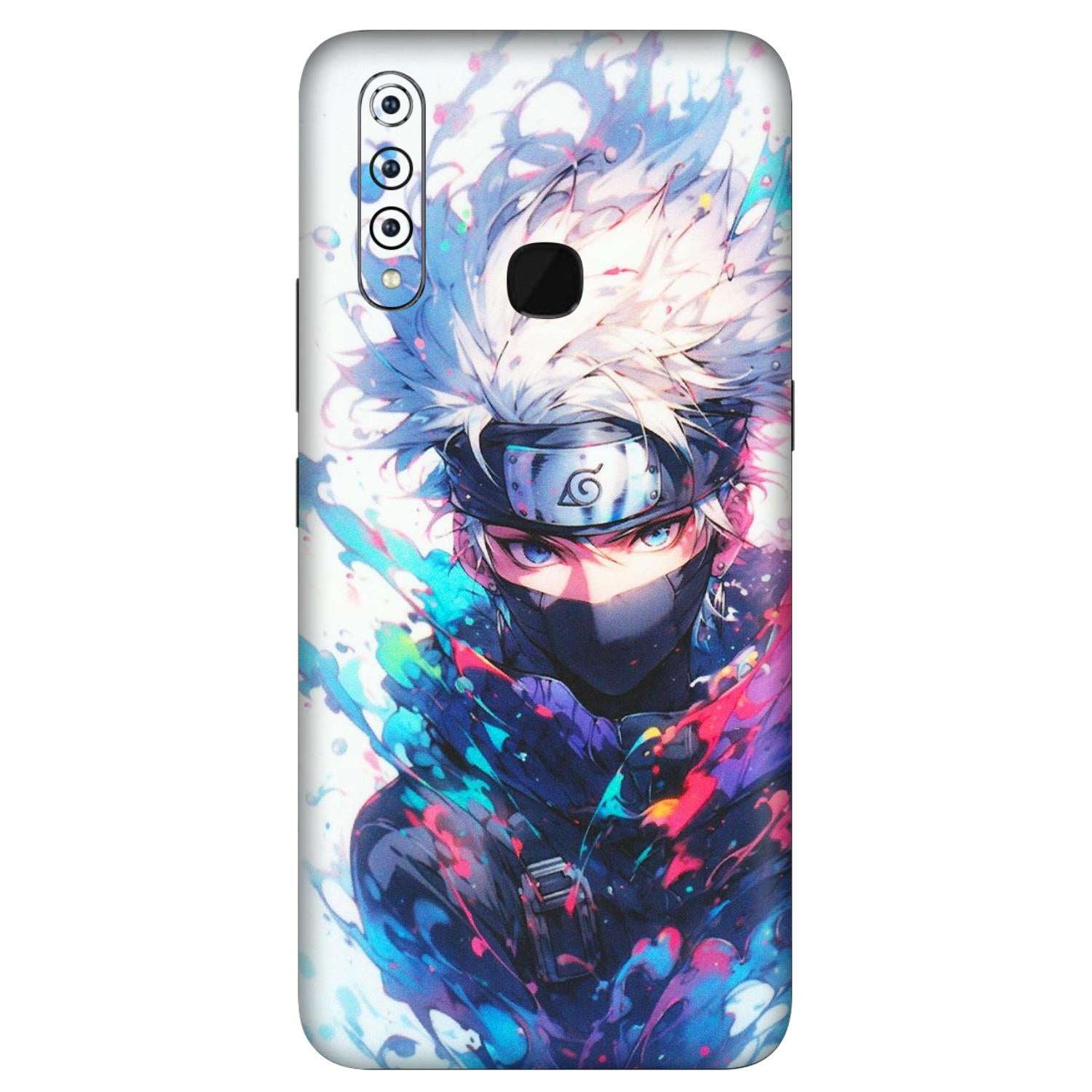 VIVO Z/V/X/T/U/S Series Phone Skins (All Models) - Naruto Face Mask - Matte Finish (M-03) Vivo Z1 Pro